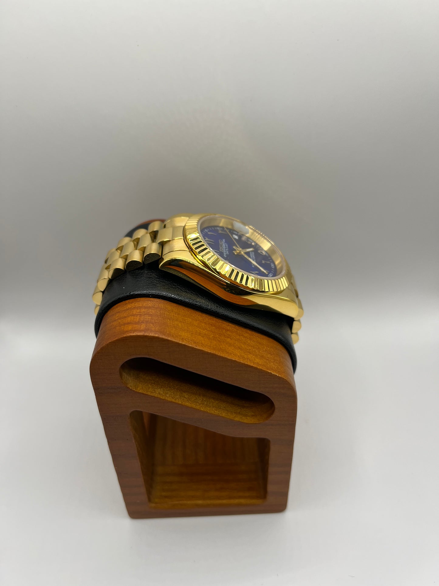 Golden Date ArabicBlue Dial